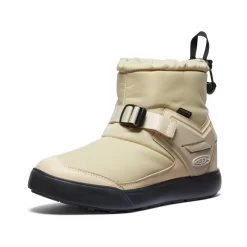 Keen Women's Hoodromeo Waterproof Slip-On Boot | Boulder/Black -Fashion Shoes 553a204e5a34d6b19d06ad10ac0e86fef0cfa411