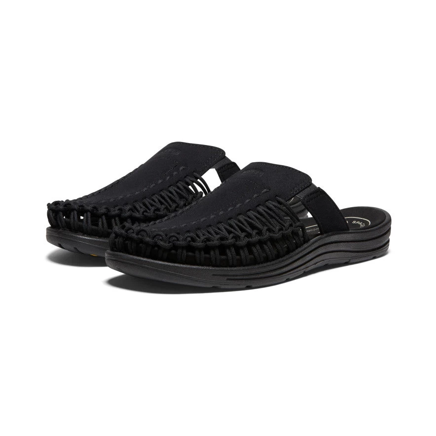 Keen Men's UNEEK II Slide | Black/Black 2 Keen Men's UNEEK II Slide | Black/Black - Image 2