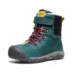 Keen Big Kids' Kanibou Waterproof Winter Boot | Deep Lagoon/Jazzy -Fashion Shoes 5e42b940eb02371adce84d9dfbe7f5c64d639291