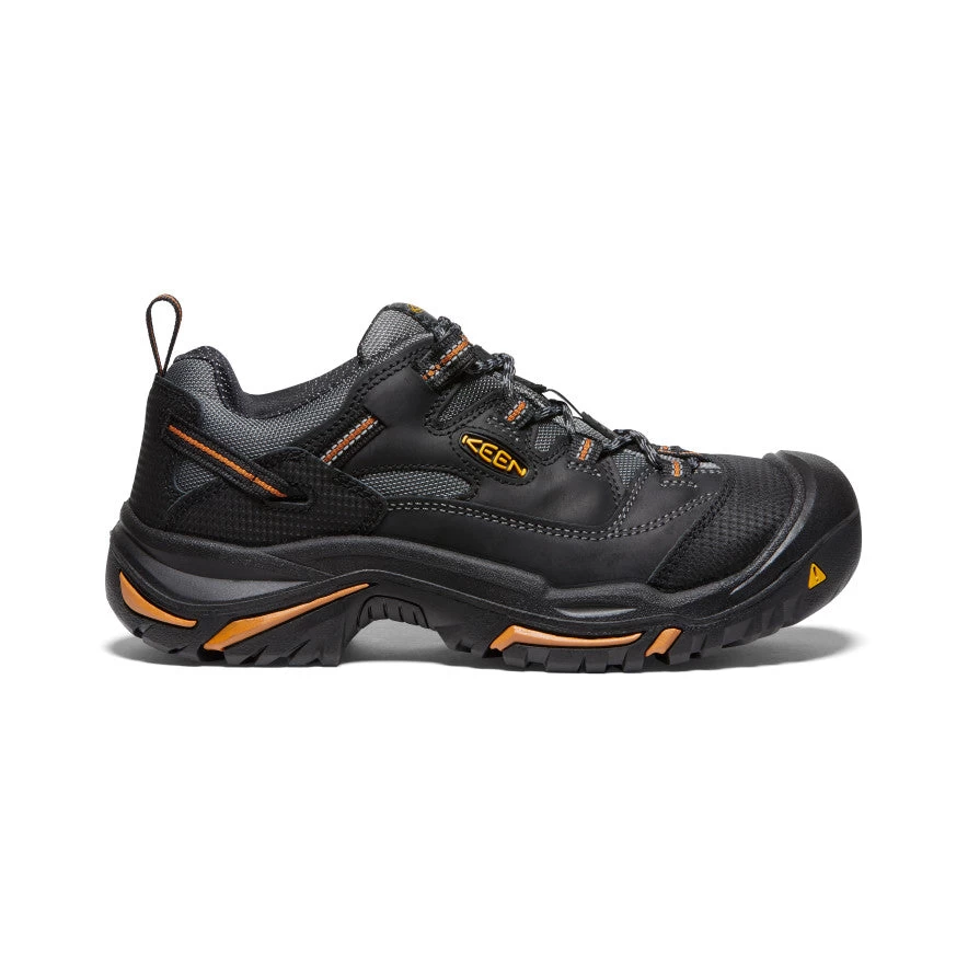 Keen Men's Braddock Low (Steel Toe) | Black/Bossa Nova 1 Keen Men's Braddock Low (Steel Toe) | Black/Bossa Nova