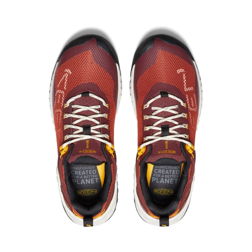 Keen Women's NXIS EVO Waterproof Shoe | Baked Clay/Golden Yellow 4 Keen Women's NXIS EVO Waterproof Shoe | Baked Clay/Golden Yellow - Image 4