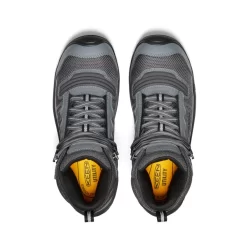 Keen Men's Reno Mid KBF Waterproof (Carbon-Fiber Toe) | Magnet/Black -Fashion Shoes 644619a0d3ba0776af0dcaa9dfd0848ee7b44b83