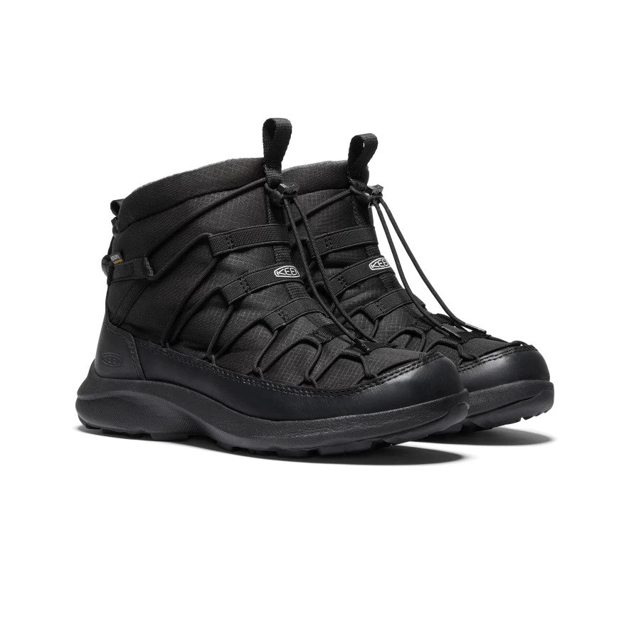 Keen Women's UNEEK SNK II Waterproof Chukka | Black/Black 2 Keen Women's UNEEK SNK II Waterproof Chukka | Black/Black - Image 2
