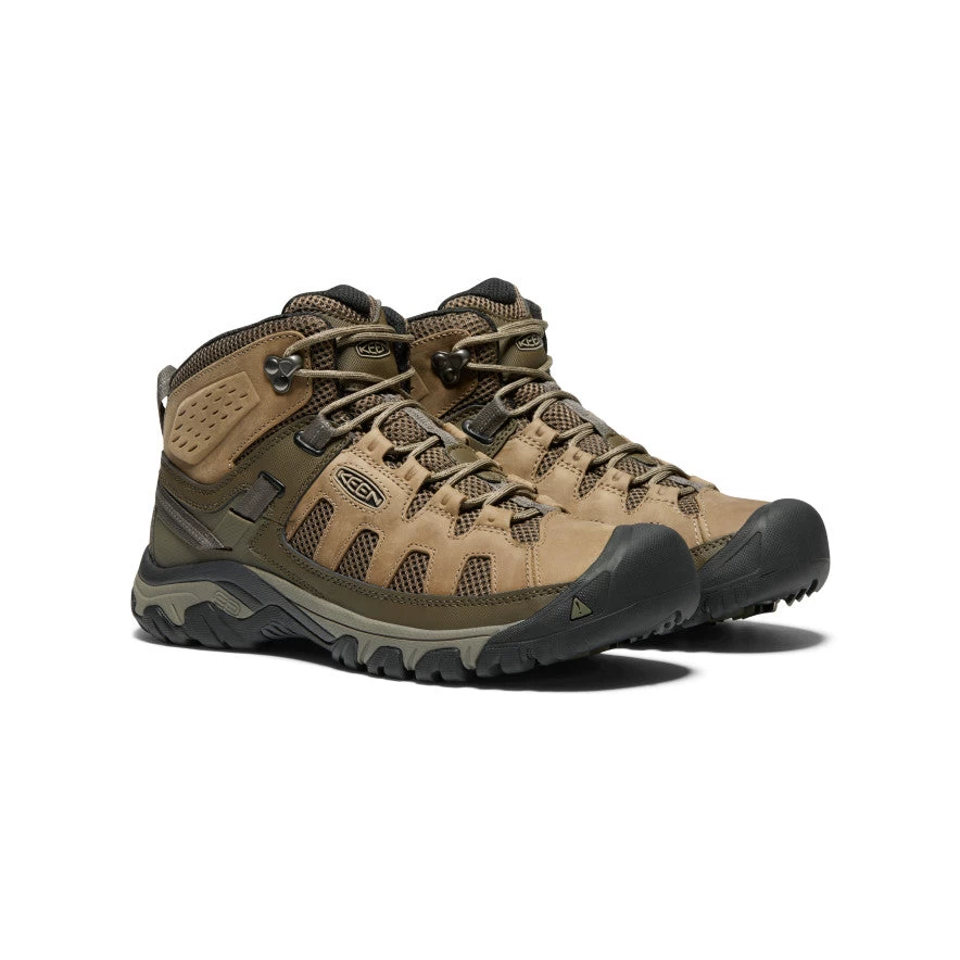 Keen Men's Targhee Vent Mid | Olivia/Bungee Cord 2 Keen Men's Targhee Vent Mid | Olivia/Bungee Cord - Image 2