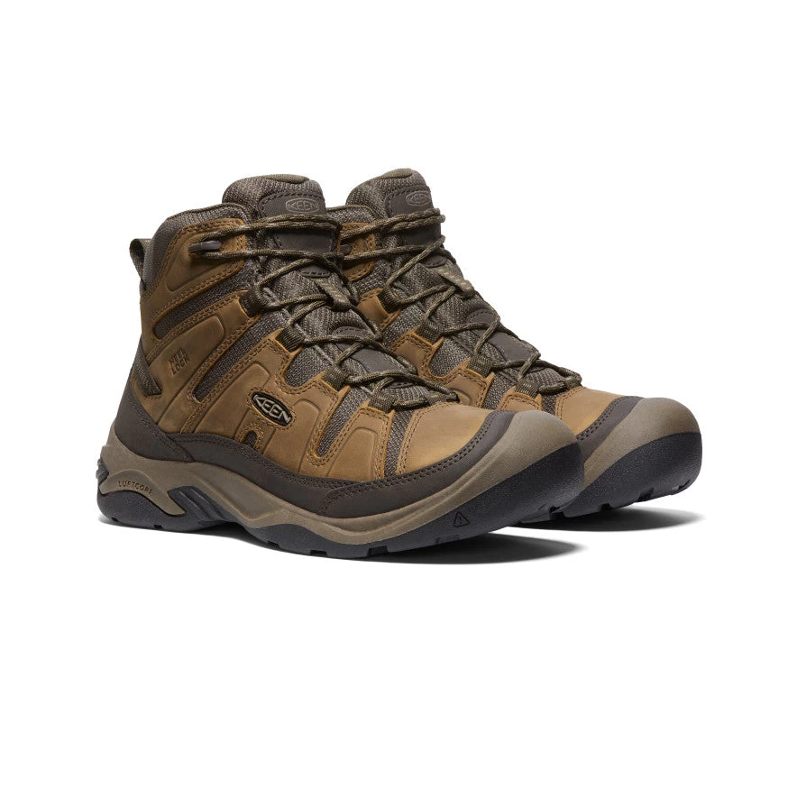 Keen Men's Circadia Waterproof Boot | Bison/Brindle 2 Keen Men's Circadia Waterproof Boot | Bison/Brindle - Image 2