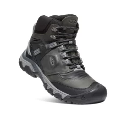Keen Men's Ridge Flex Waterproof Boot | Magnet/Black -Fashion Shoes 6cb22afdc1ab81d33e283d4608c8a2b9b44790cc
