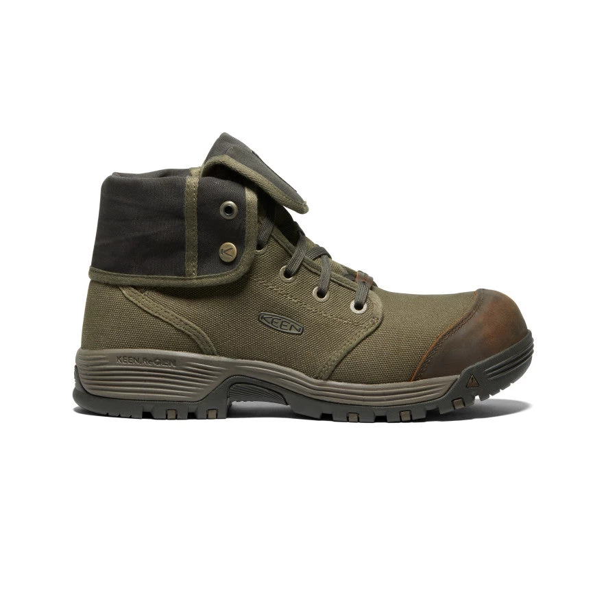 Keen Men's Roswell Mid (Carbon-Fiber Toe) | Military Olive/Black Olive 1 Keen Men's Roswell Mid (Carbon-Fiber Toe) | Military Olive/Black Olive