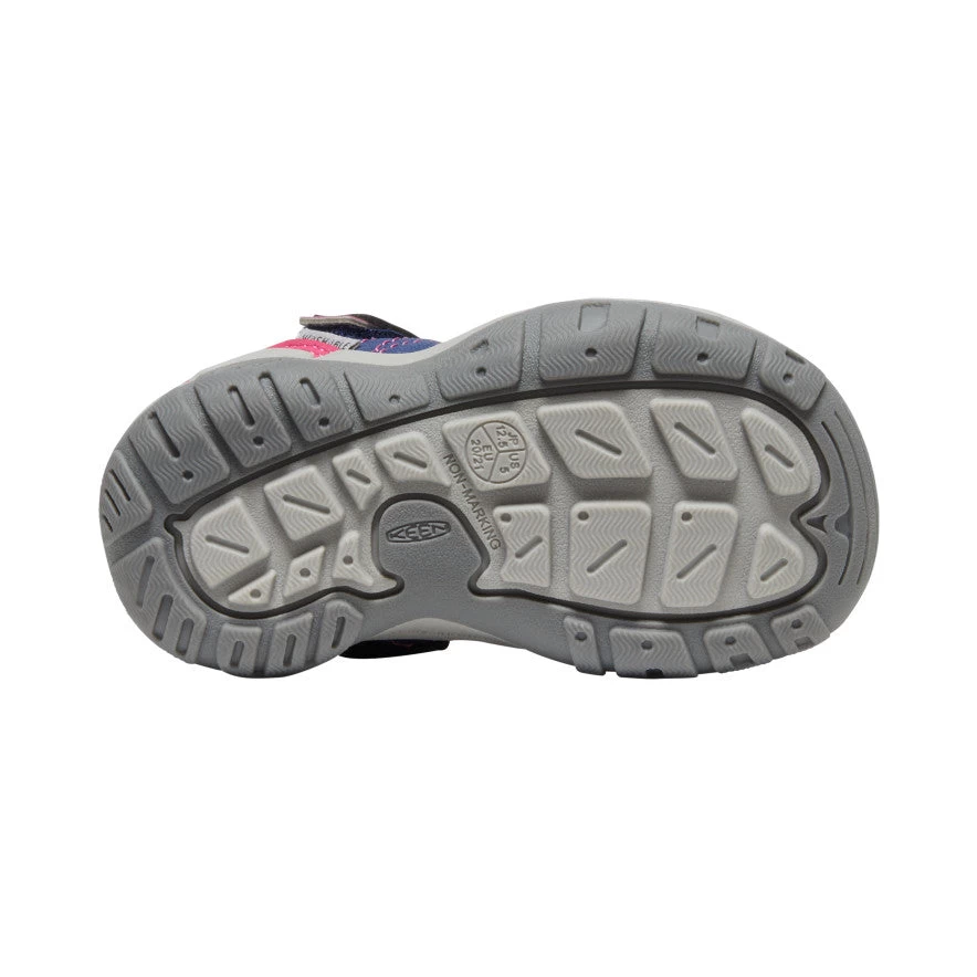 Keen Toddlers' Knotch Peak Sneaker | Blue Depths/Pink Peacock 4 Keen Toddlers' Knotch Peak Sneaker | Blue Depths/Pink Peacock - Image 4