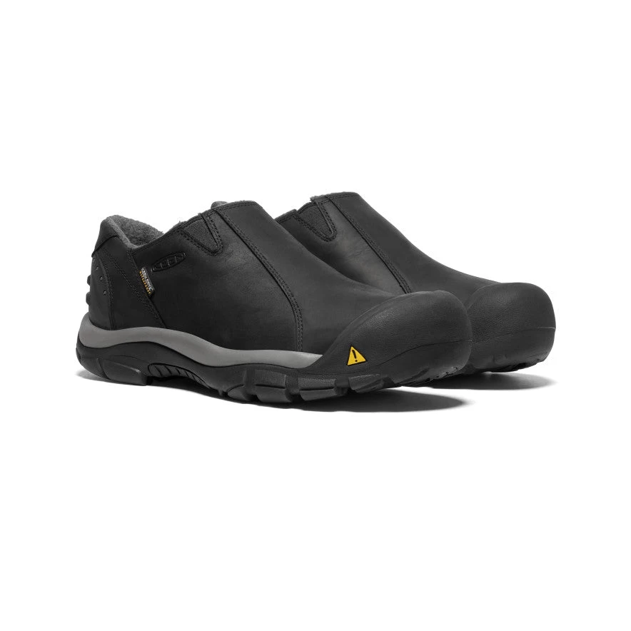 Keen Men's Brixen Waterproof Low | Black/Gargoyle 2 Keen Men's Brixen Waterproof Low | Black/Gargoyle - Image 2