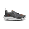 Keen Men's WK400 Walking Shoe | Steel Grey/Scarlet Ibis
