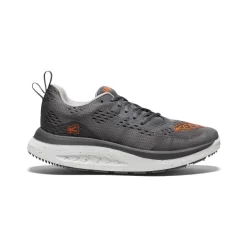 Keen Men's WK400 Walking Shoe | Steel Grey/Scarlet Ibis