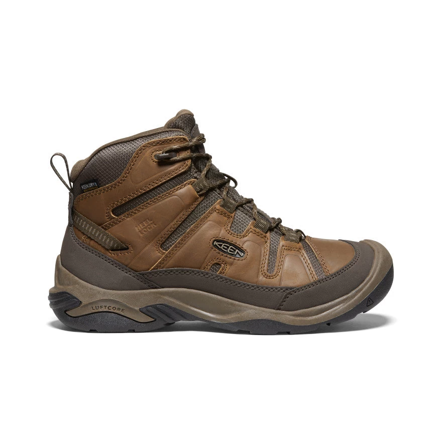 Keen Men's Circadia Waterproof Boot Wide | Bison/Brindle 1 Keen Men's Circadia Waterproof Boot Wide | Bison/Brindle