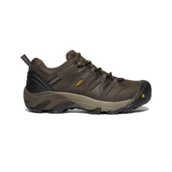 Keen Men's Lansing Low (Steel Toe) | Cascade Brown/Fired Brick