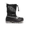 Keen Little Kids' Snow Troll Waterproof Boot | Black/Silver