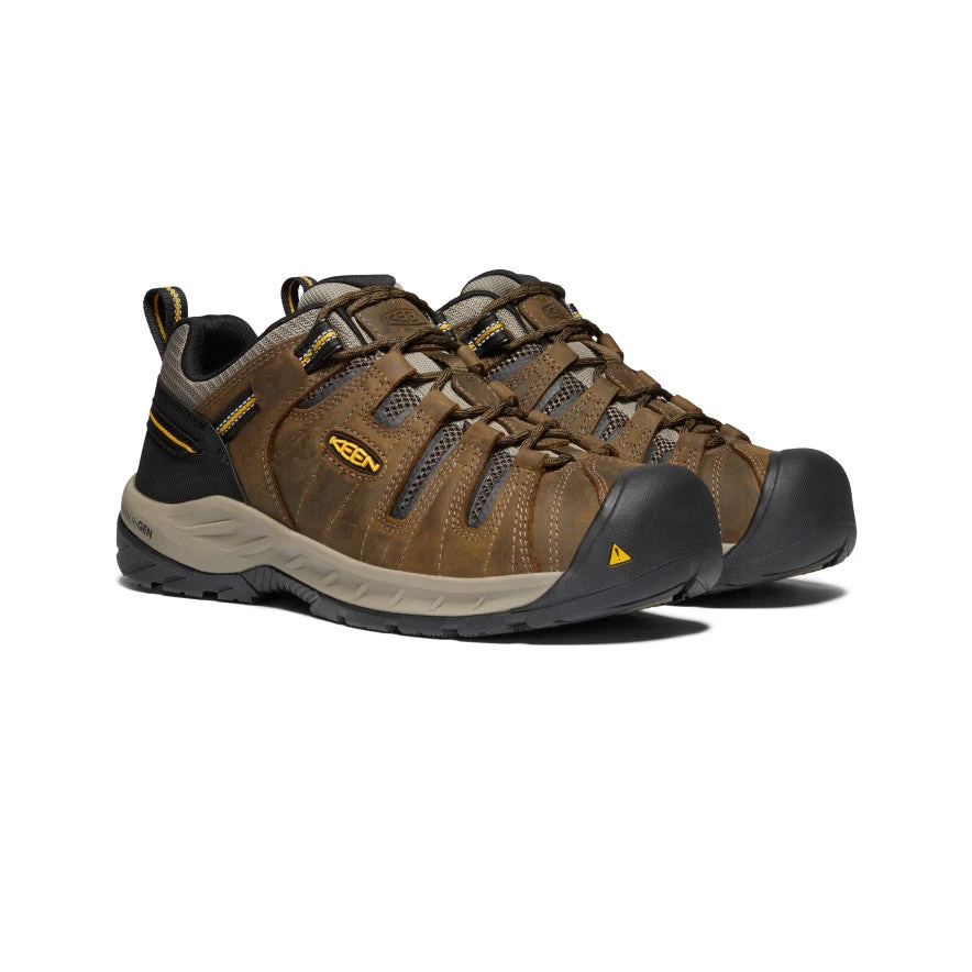 Keen Men's Flint II (Soft Toe) | Cascade Brown/Golden Rod 2 Keen Men's Flint II (Soft Toe) | Cascade Brown/Golden Rod - Image 2