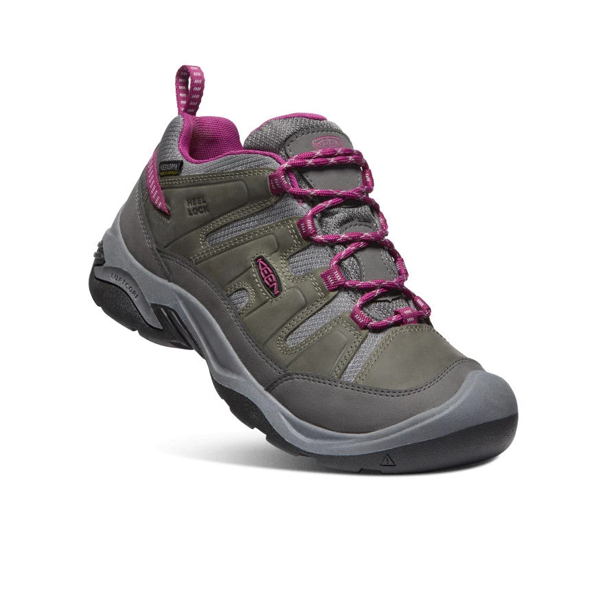 Keen Women's Circadia Waterproof Shoe | Steel Grey/Boysenberry 3 Keen Women's Circadia Waterproof Shoe | Steel Grey/Boysenberry - Image 3