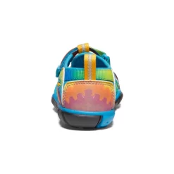 Keen Little Kids' Seacamp II CNX | Vivid Blue/Original Tie Dye -Fashion Shoes 783c2a61761fe64a7ab4250dcca2f78b8a5b0fdc