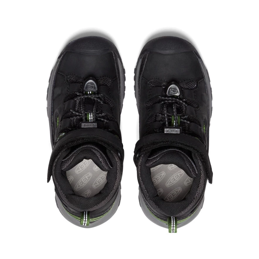 Keen Little Kids' Targhee Waterproof Boot | Black/Campsite 4 Keen Little Kids' Targhee Waterproof Boot | Black/Campsite - Image 4