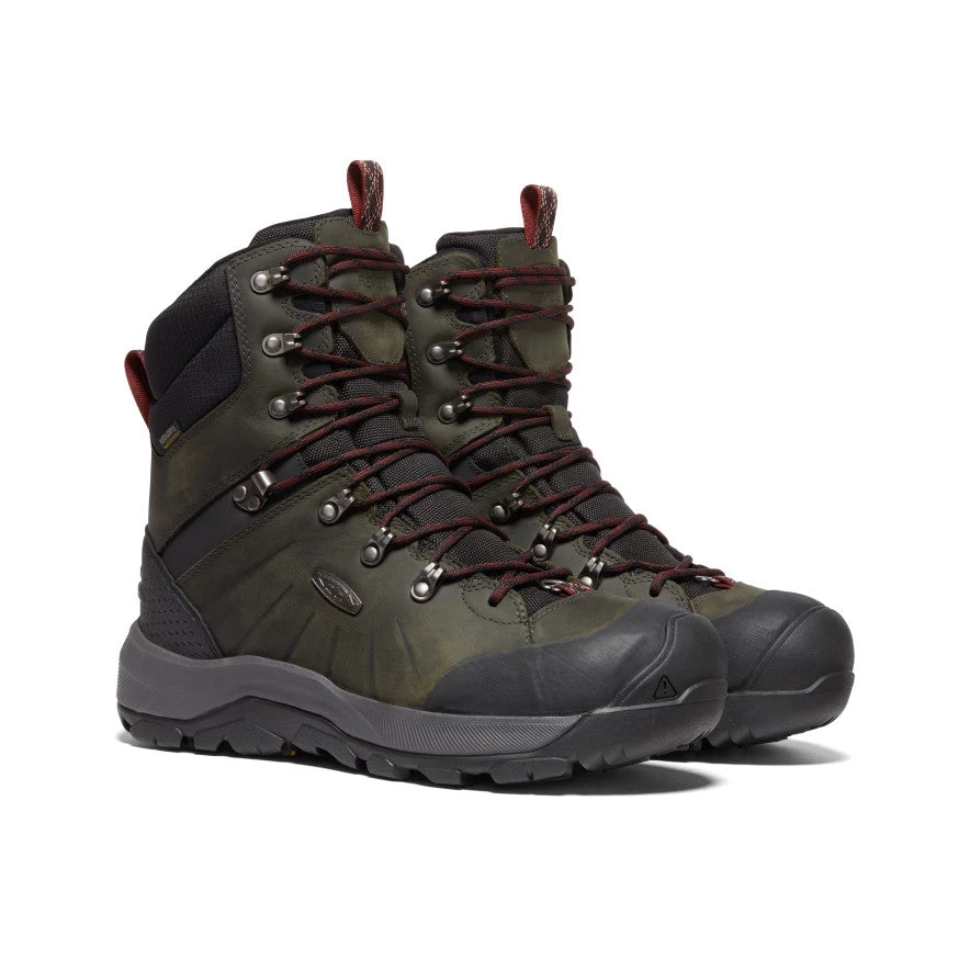 Keen Men's Revel IV High Polar Waterproof Boot | Magnet/Red Carpet 2 Keen Men's Revel IV High Polar Waterproof Boot | Magnet/Red Carpet - Image 2
