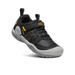 Little Kids' Knotch Peak Sneaker | Black/KEEN Yellow -Fashion Shoes 7c6e8ae8a34b96b5cf58a6979237217043b6d910