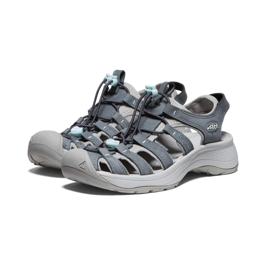 Keen Women's Astoria West Leather Sandal | Magnet/Vapor 2 Keen Women's Astoria West Leather Sandal | Magnet/Vapor - Image 2