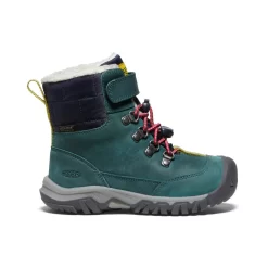 Keen Little Kids' Kanibou Waterproof Winter Boot | Deep Lagoon/Jazzy