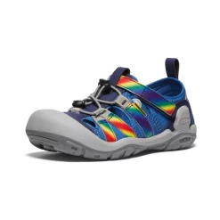 Keen Big Kids' Knotch Creek | Bright Cobalt/Rainbow Tie Dye -Fashion Shoes 7d933b759aab2e0cab1a198f91fb92e466e1b65a