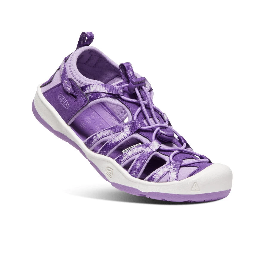 Keen Big Kids' Moxie Sandal | Multi/English Lavender 3 Keen Big Kids' Moxie Sandal | Multi/English Lavender - Image 3