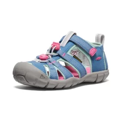 Keen Little Kids' Seacamp II CNX | Coronet Blue/Hot Pink -Fashion Shoes 80cbf833d2ce370a40edcdca7a4c00874c41e010