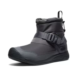 Keen Men's Hoodromeo Waterproof Slip-On Boot | Magnet/Black -Fashion Shoes 888f6aed283630160fa9d4f070ac35918e18d67b