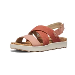 Keen Women's Elle Criss Cross Sandal | Baked Clay/Cork -Fashion Shoes 8aee5ab0e79519865c8a46fb2914a2066317c312
