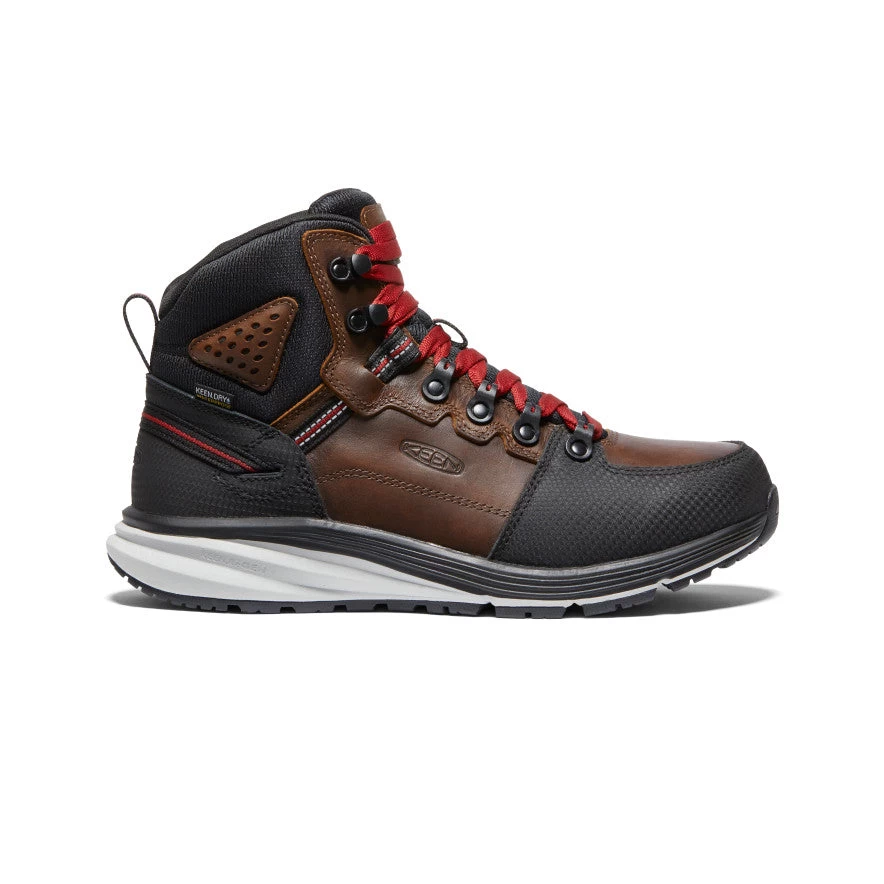 Keen Men's Red Hook Waterproof Boot (Soft Toe) | Tobacco/Black 1 Keen Men's Red Hook Waterproof Boot (Soft Toe) | Tobacco/Black