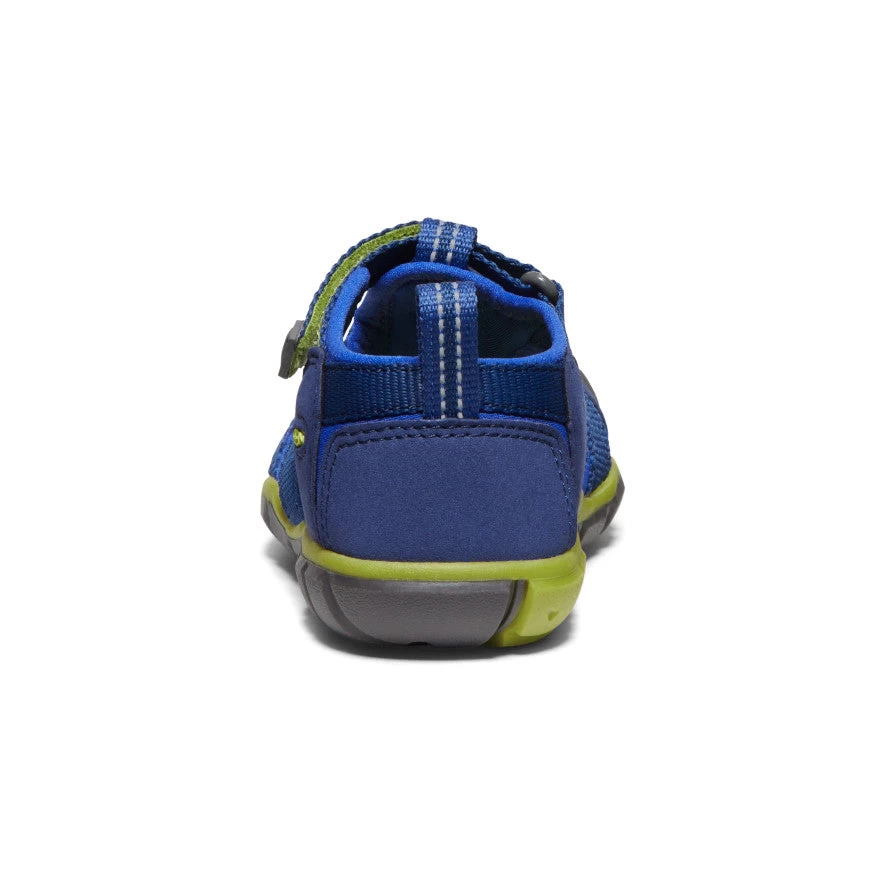 Keen Little Kids' Seacamp II CNX | Blue Depths/Chartreuse 5 Keen Little Kids' Seacamp II CNX | Blue Depths/Chartreuse - Image 5