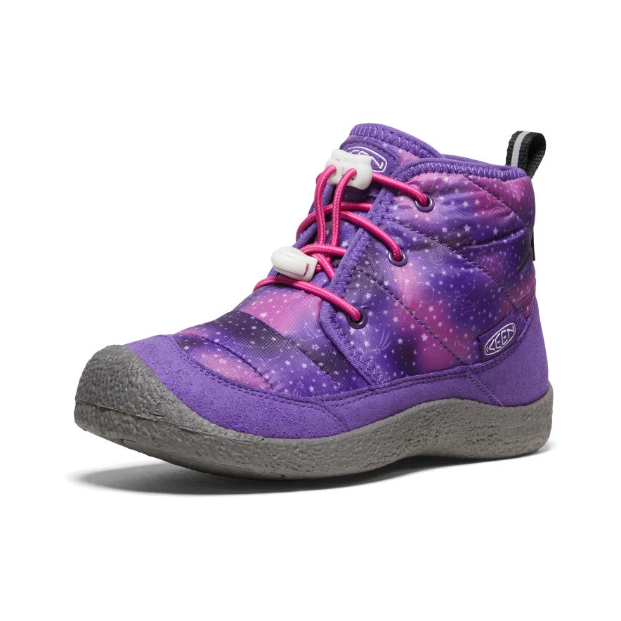 Keen Big Kids' Howser II Waterproof Chukka | Tillandsia Purple/Multi 3 Keen Big Kids' Howser II Waterproof Chukka | Tillandsia Purple/Multi - Image 3