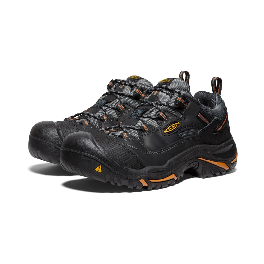 Keen Men's Braddock Low (Steel Toe) | Black/Bossa Nova 2 Keen Men's Braddock Low (Steel Toe) | Black/Bossa Nova - Image 2