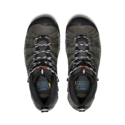 Keen Men's Voyageur Mid | Steel Grey/Scarlet Ibis -Fashion Shoes 944935b6f6f01160fb634fcfc1b0f40af8d73d04