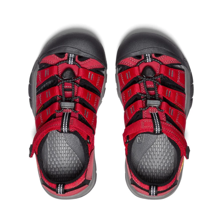 Keen Big Kids' Newport H2 | Ribbon Red/Gargoyle 4 Keen Big Kids' Newport H2 | Ribbon Red/Gargoyle - Image 4
