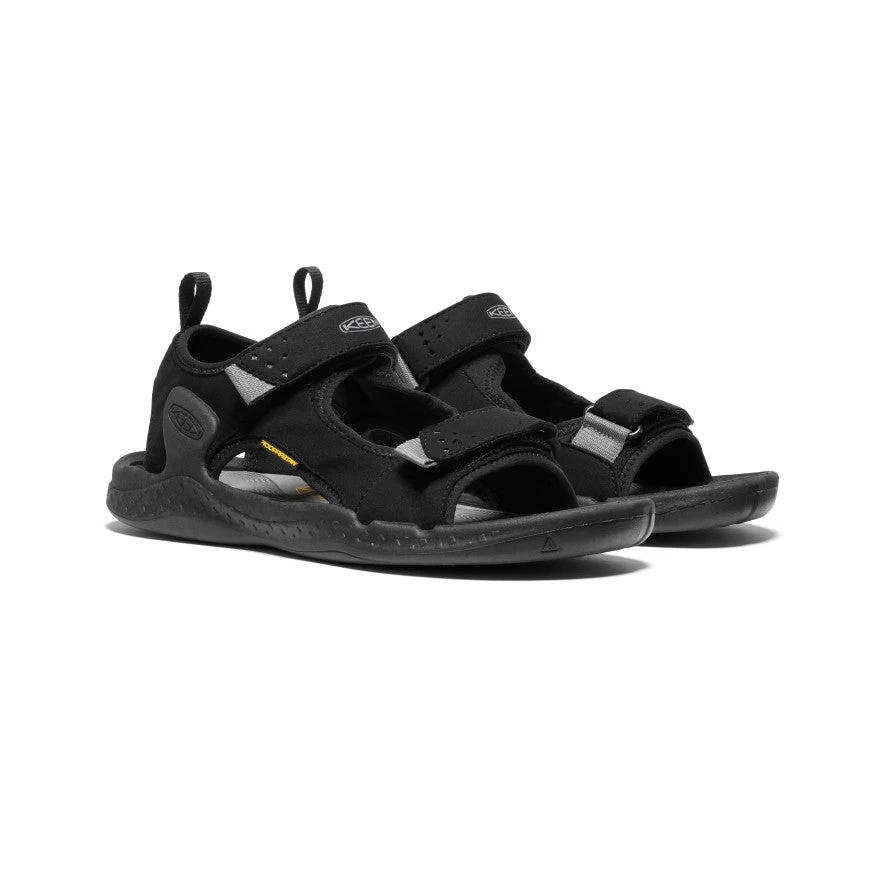 Keen Men's Drift Creek Two-Strap Sandal | Black/Steel Grey 2 Keen Men's Drift Creek Two-Strap Sandal | Black/Steel Grey - Image 2