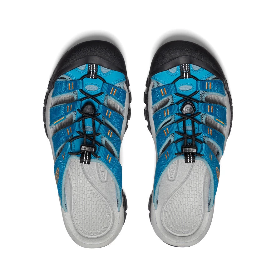 Keen Women's Newport Slide | Fjord Blue/Iceland Poppy 5 Keen Women's Newport Slide | Fjord Blue/Iceland Poppy - Image 5