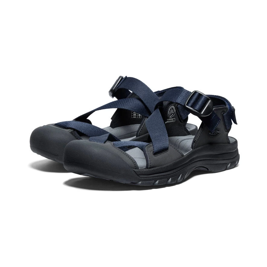 Keen Men's Zerraport II Sandal | Sky Captain/Black 2 Keen Men's Zerraport II Sandal | Sky Captain/Black - Image 2