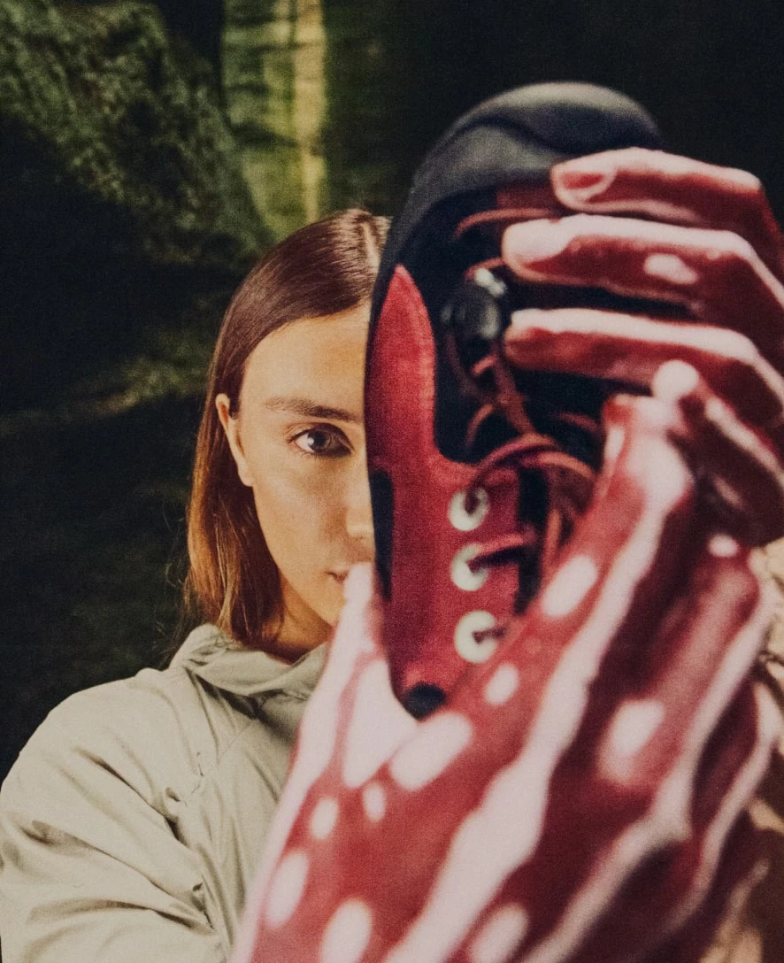 Keen Women's Jasper Rocks Sneaker X Hiking Patrol | Phantasmal Red 8 Keen Women's Jasper Rocks Sneaker X Hiking Patrol | Phantasmal Red - Image 8