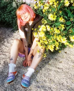 Keen Women's Yogui Arts Clog X Beci Orpin | Multi/Clearly Aqua -Fashion Shoes KEEN W BeciOrpinxYogui Lifestyle PDP Single Left