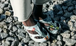 Keen Men's Shanti Arts Clog X PG&AK | Silver Birch/Blue Depths -Fashion Shoes MShantiArts1027136LifestylePDPDoublewide