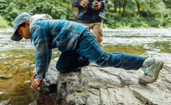 Keen Big Kids' Ridge Flex Waterproof Boot | Grey/Blue Tint 11 Keen Big Kids' Ridge Flex Waterproof Boot | Grey/Blue Tint -Fashion Shoes RidgeFlexPDPLifestyle1Kids 3