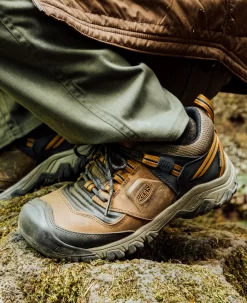 Keen Men's Ridge Flex Waterproof | Bison/Golden Brown 12 Keen Men's Ridge Flex Waterproof | Bison/Golden Brown -Fashion Shoes RidgeFlexPDPLifestyle2Family 1