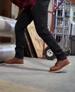 Keen Women's San Jose 6" Boot (Soft Toe) | Gingerbread/Off White -Fashion Shoes SDD 496 PDP SanJose 1024570 Right Image