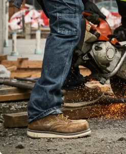 Keen Men's Cincinnati 6" Waterproof Boot (Carbon-Fiber Toe) | Belgian/Sandshell 12 Keen Men's Cincinnati 6" Waterproof Boot (Carbon-Fiber Toe) | Belgian/Sandshell -Fashion Shoes SDD 505 PDP Cincinnati 1023222 Left Image