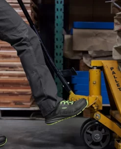 Keen Men's Vista Energy (Carbon-Fiber Toe) | Magnet/Green Glow -Fashion Shoes SDD 554 VistaEnergy 1026886 Left Image