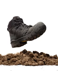 Keen Men's Independence 6" Waterproof Boot (Carbon-Fiber Toe) | Black/Black 12 Keen Men's Independence 6" Waterproof Boot (Carbon-Fiber Toe) | Black/Black -Fashion Shoes SDD 583 Independence 1026486 Left Image