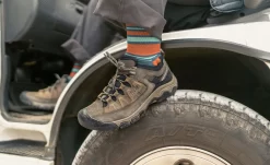 Keen Men's Targhee III Waterproof | Steel Grey/Captain's Blue -Fashion Shoes TargheeIIILowPDPLifestyle1Mens 14ca50b0 79d2 4d72 a21d f7beebeccdcc